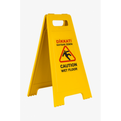 Kaygan Zemin Uyarı Levhası - Baskılı UT 4001