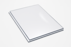 1 mm Transparent PETG Sheet (125x205 cm) HIPEX G