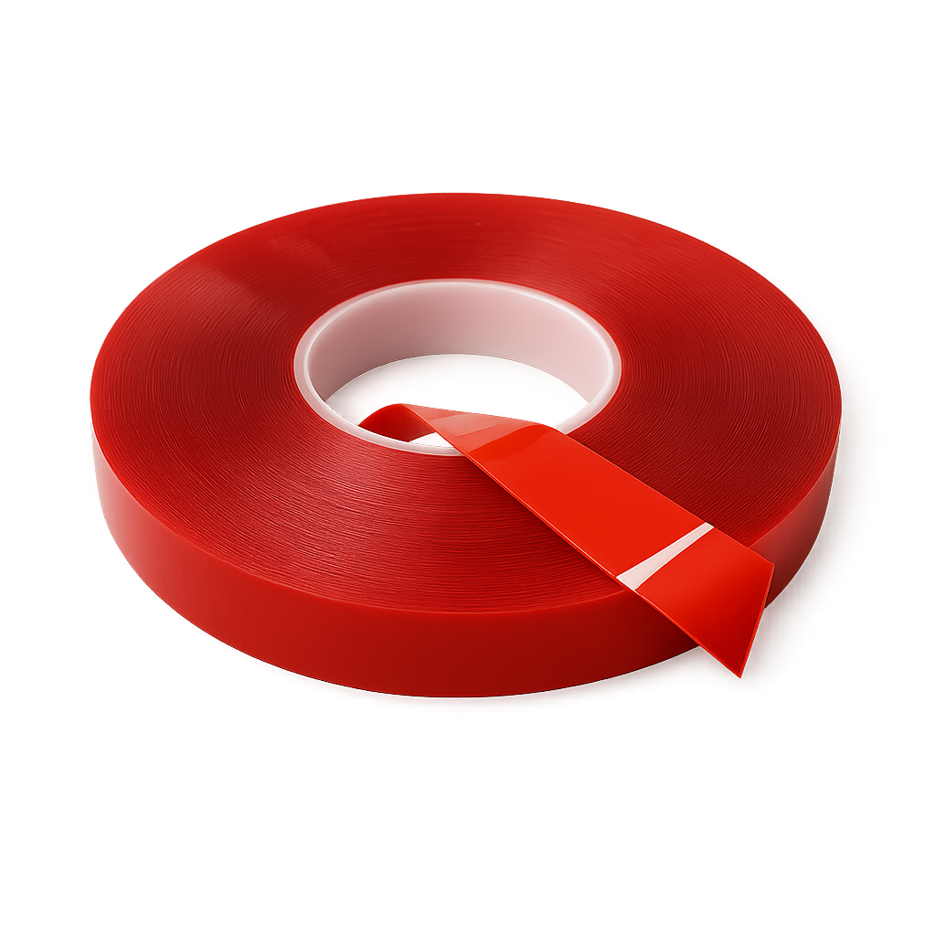 Çift Taraflı Şeffaf Silikon Bant 19 mm x 33,3 metre - 1 mm