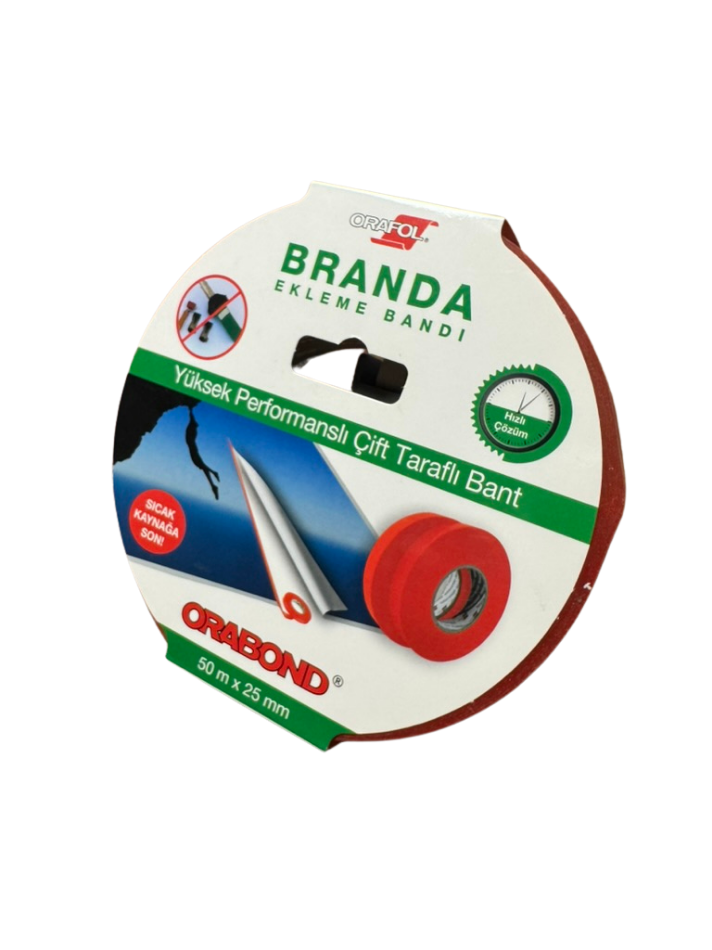 ORABOND Branda Ekleme Bandı 25 mm x 50 M