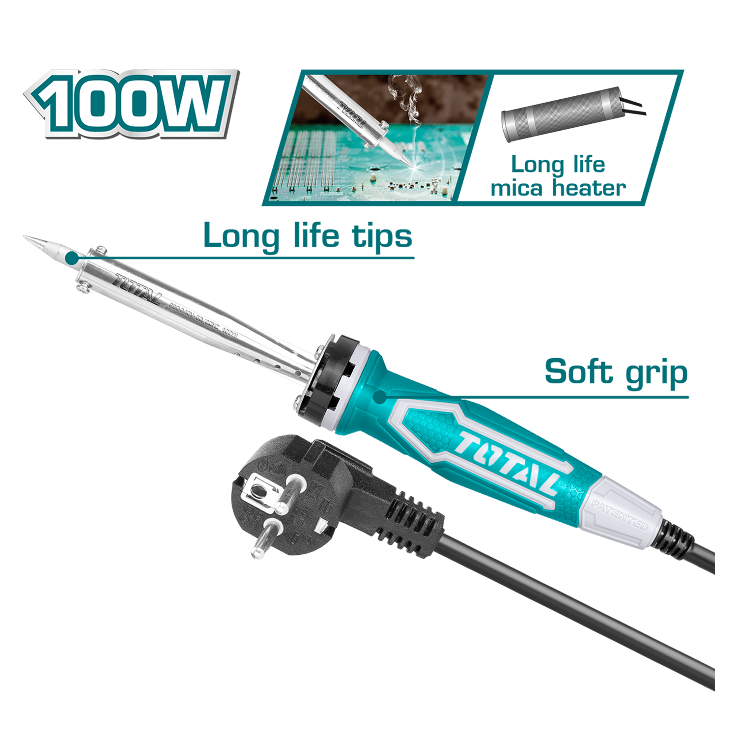 Total 100W Elektrikli Kalem Havya - TET10006