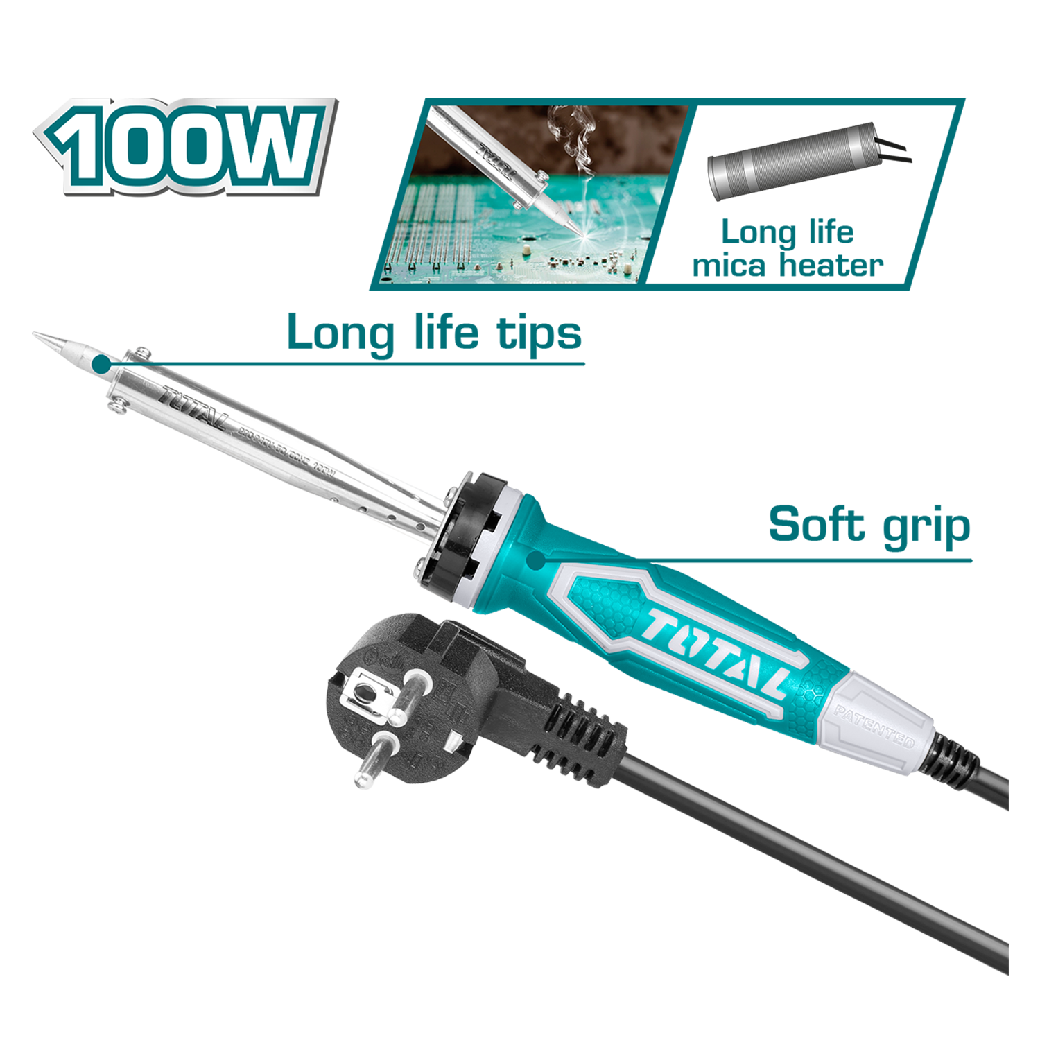 Total 100W Elektrikli Kalem Havya - TET10006
