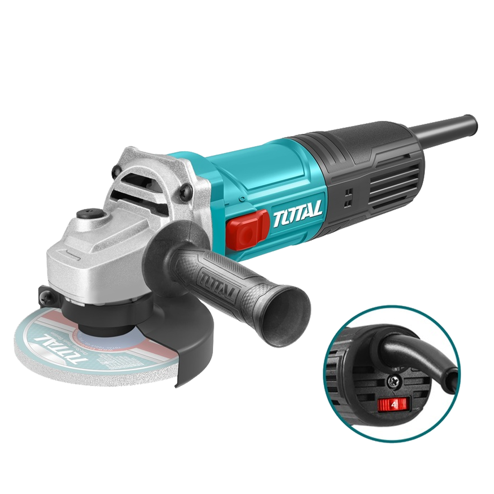 Total 900W Devir Ayarlı Avuç Taşlama Makinesi (125 mm) - TG109125565