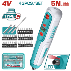 Total 4V Li-Ion Rechargeable Screwdriver - TSDLI04062