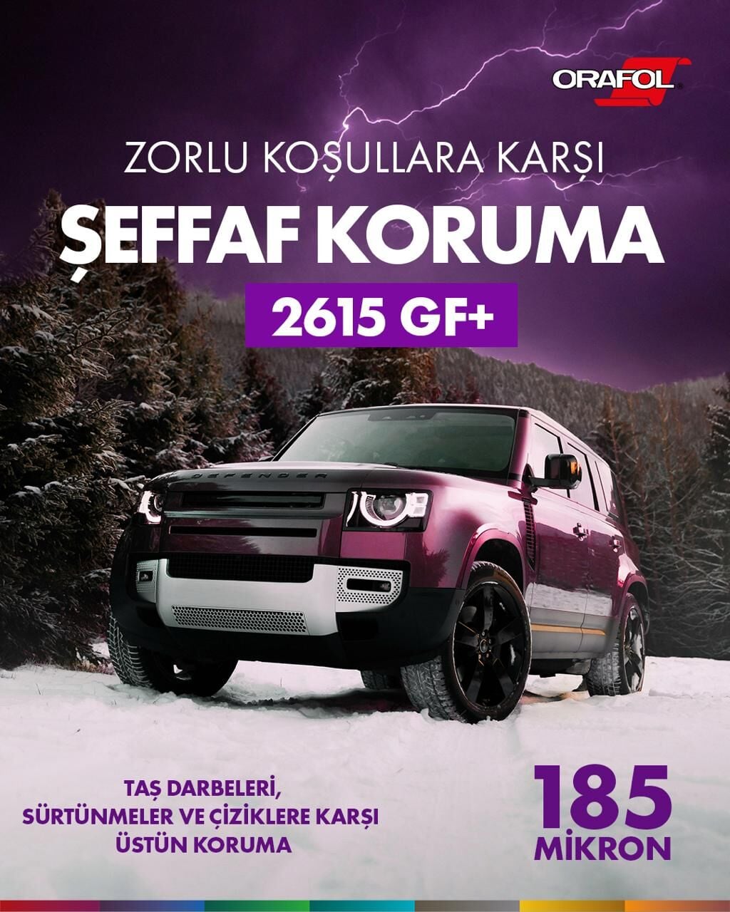 ORAGUARD 2615 GF+ - Premium Boya Koruma Folyosu - 152 cm x 15 M