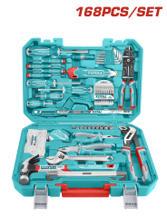 Total 168 Piece Hand Tool Set - THKTHP21686