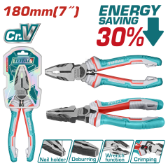 Total 180mm Pro Kombine Pense - THT210706S
