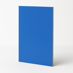 2,7 mm Mavi Tek Yüz Boyalı MDF Levha 170x210 cm (Ebatlama Notu Giriniz)