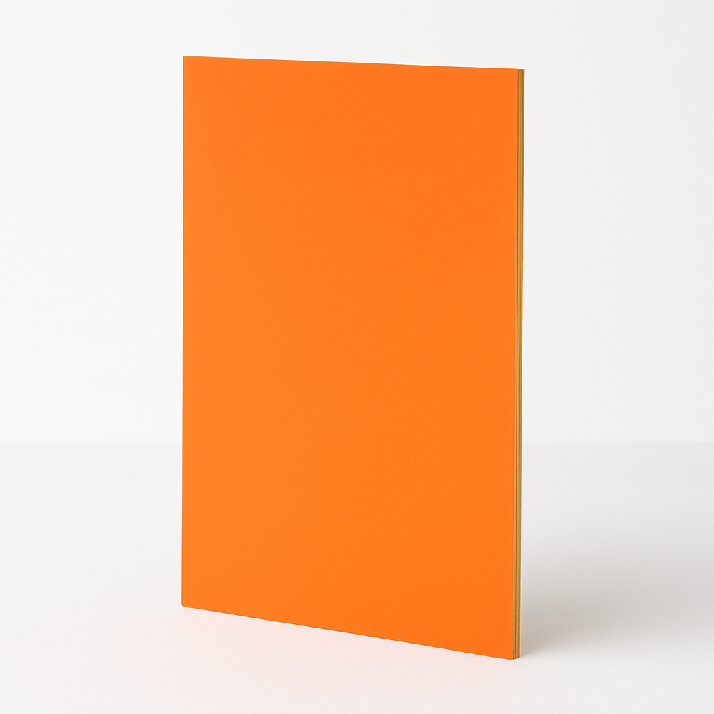 2,7 mm Turuncu (Portakal) Tek Yüz Boyalı MDF Levha 170x210 cm (Ebatlama Notu Giriniz)