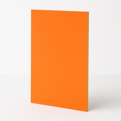 2,7 mm Turuncu (Portakal) Tek Yüz Boyalı MDF Levha 170x210 cm (Ebatlama Notu Giriniz)